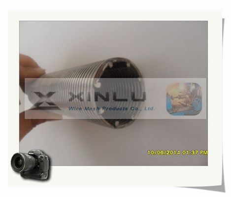 Limpieza fácil de Johnson Vee Wedge Wire Screen Tube FITO SS304 SS316
