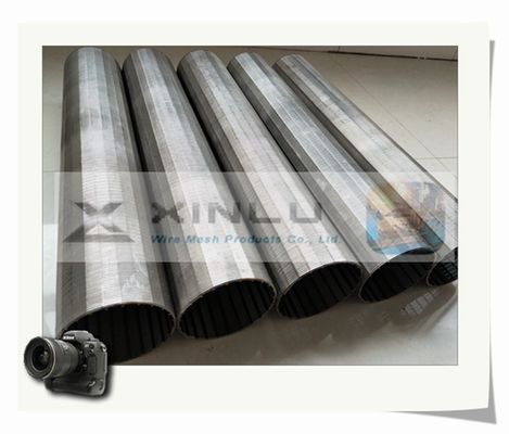 Tubo del filtro para pozos del agua del control de la arena tubo anti de la corrosión del grueso de 5 - de 11m m
