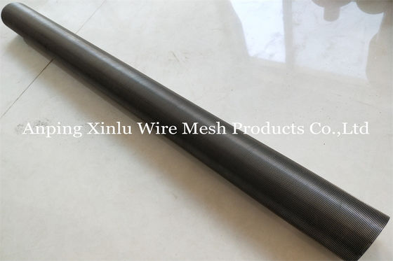 Elemento de pantalla a dos caras de filtro de Johnson Wedge Wire Continuous Slotted del acero 2507
