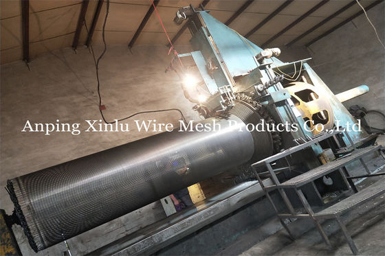 Aguas residuales de Mesh Drum Full Welded For del alambre interno del diámetro 1250m m