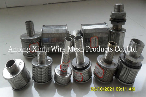 Pantalla Johnson Water Filter Nozzles For Sugar Mill Plant de SS316L