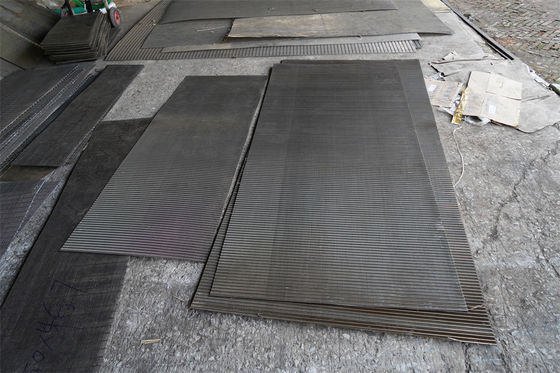 50 el panel estático de la pantalla de alambre de la cuña de Johnson SS316L del micrón para el filtro de la cerveza
