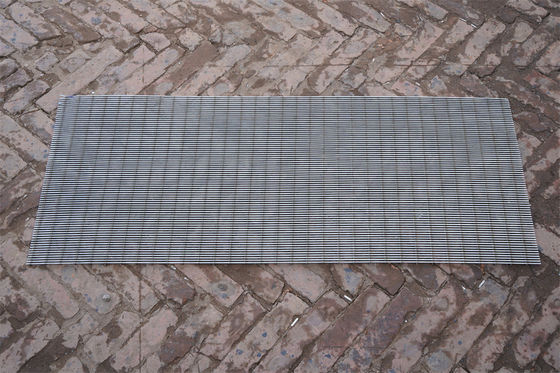 50 el panel estático de la pantalla de alambre de la cuña de Johnson SS316L del micrón para el filtro de la cerveza