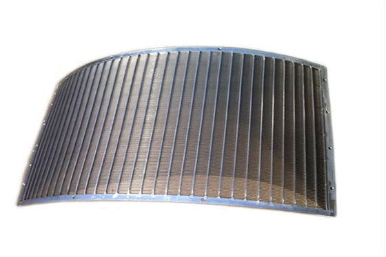 316L Sift Bend Screen para TROMMEL SCREENS 2.0X 10mm Bar de apoyo en el procesamiento de mandioca