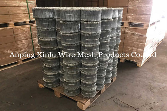 Cables de doble alambre Q195 Galvanizado Bar Rebar Cables de alambre 1.48kg para el alambre de unión y anticorrosión para proyectos de construcción