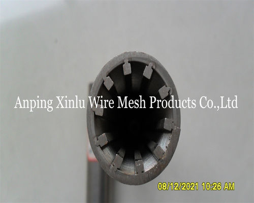 Acero inoxidable304 Johnson Vee Wire Screen Pipe de 1-20 pulgadas en forma de cuña para la industria del petróleo