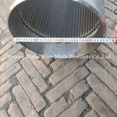 Diámetro 426mm Sin alambre magnético tri-arrollado Johnson tubo de pantalla de pozo de agua con anticorrosión para filtración de pozo de tubo