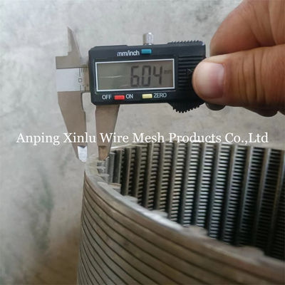 3x6mm Tubo de filtro de pozo de agua de 1 a 200&quot; para petróleo/gas/minería/motor/bomba/tratamiento de aguas residuales/tratamiento de aguas subterráneas/residuos