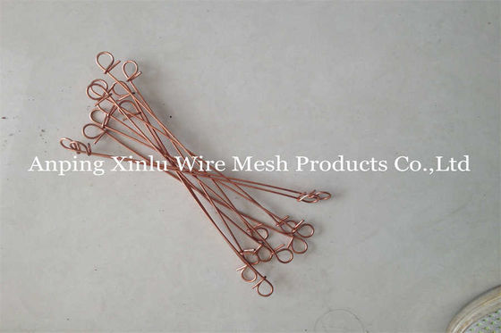 Conexión de doble bucle de doble bucle de cable de cable de 1.0 mm de diámetro de cable galvanizado