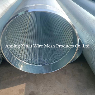 Bajo carbono galvanizado V alambre envuelto Johnson tubo de pantalla Φ5.5mm Rodas redondas de soporte Q235 profesional