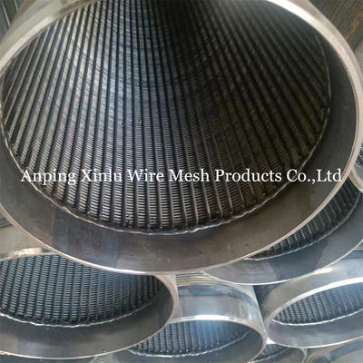 Bajo carbono galvanizado V alambre envuelto Johnson tubo de pantalla Φ5.5mm Rodas redondas de soporte Q235 profesional