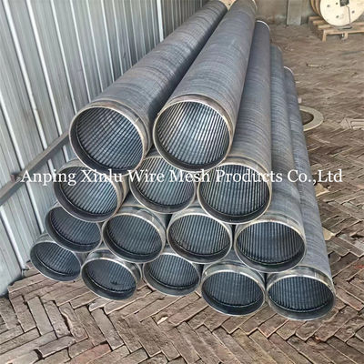 Bajo carbono galvanizado V alambre envuelto Johnson tubo de pantalla Φ5.5mm Rodas redondas de soporte Q235 profesional