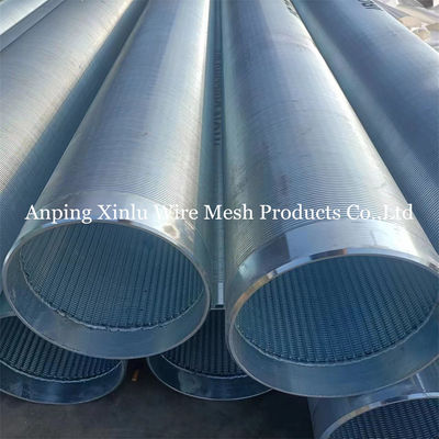Bajo carbono galvanizado V alambre envuelto Johnson tubo de pantalla Φ5.5mm Rodas redondas de soporte Q235 profesional