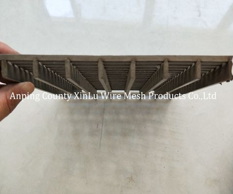 Panel de pantalla de alambre de cuña de filtración de jugo de frutas de alto rendimiento con grosor de 3-20 mm