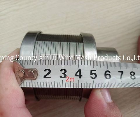 Las partes del torno de acero inoxidable Johnson pantalla de boquilla de filtro de agua boquillas con 1.8x2.5mm de cable de soporte