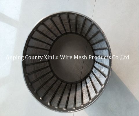 El abrigo triangular del alambre defiende 6-5/8” 8-5/8” Dia Electropolishing Filter Screen Tube