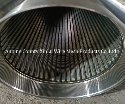 El abrigo triangular del alambre defiende 6-5/8” 8-5/8” Dia Electropolishing Filter Screen Tube