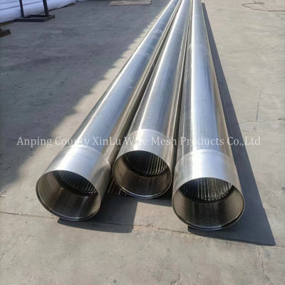 Contenedor de ajuste tubo de pantalla de ranura continua con 2,9 m o 5,8 m de longitud