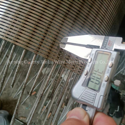 Contenedor de ajuste tubo de pantalla de ranura continua con 2,9 m o 5,8 m de longitud