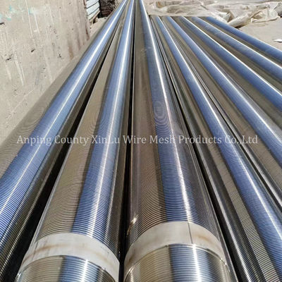 - Acero inoxidable duplex 2205, 2207 Control de arena Johnson bien pantallas 2.9m - 20 pies para filtración a presión