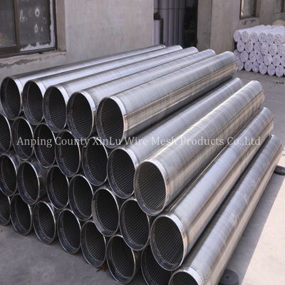 14 &quot;acero inoxidable 321 alambre de cuña envuelto Johnson Screen Tube en la industria química