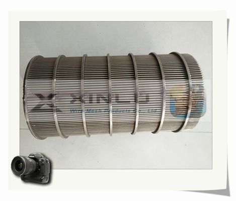 El alambre 100 Mesh Filter Screen Stainless Steel de la cuña modificó para requisitos particulares para el tratamiento de aguas