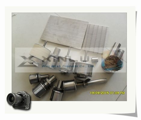 El alambre 100 Mesh Filter Screen Stainless Steel de la cuña modificó para requisitos particulares para el tratamiento de aguas