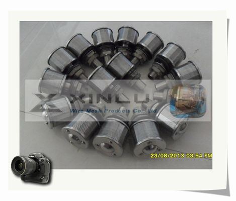 316L las bocas de acero inoxidables DN 45m m M24 roscaron para el tratamiento de aguas