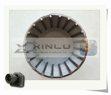 Multa del tubo del filtro para pozos DN60 tubo ranurado 50 micrones de la pantalla para la bebida