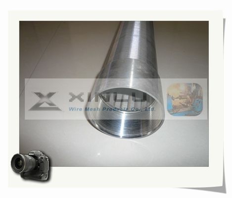 8 tubo común de acero inoxidable del hilo del filtro de agua de la longitud del filtro para pozos 5.8m de la pulgada 219m m