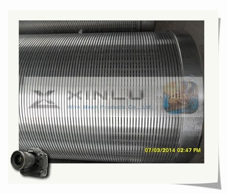10-3/4” enarene el control Johnson Screen Tube los 6m ningún tubo filtrante de acero inoxidable magnético