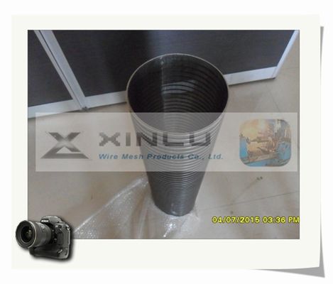 FOTI Wedge Wire Screen Cylinders Non Clogging Wastewater Stainless Steel Filter Basket