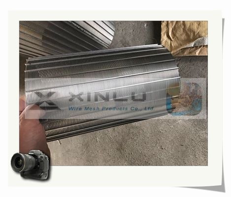 FOTI Wedge Wire Screen Cylinders Non Clogging Wastewater Stainless Steel Filter Basket