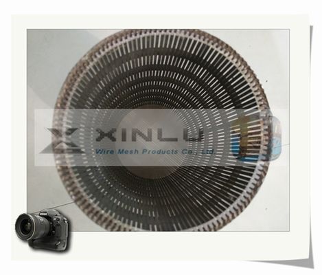 FOTI Wedge Wire Screen Cylinders Non Clogging Wastewater Stainless Steel Filter Basket