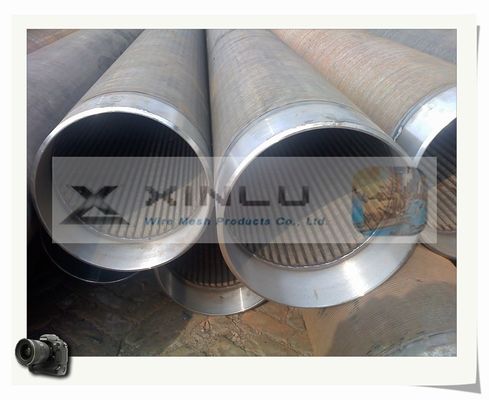 30 - 3000 Micron Filter Wedge Wire Screen Pipe V Wire Galvanized Carbon Steel Pipe