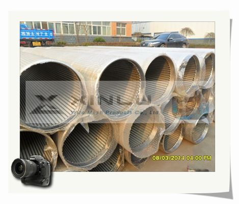 30 - 3000 Micron Filter Wedge Wire Screen Pipe V Wire Galvanized Carbon Steel Pipe