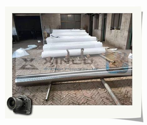Tubo filtrante roscado de desecación de agua de Johnson Groundwater SS304 del tubo del metal