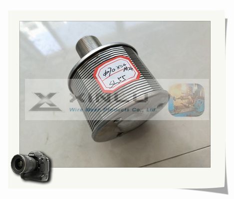 El filtro de agua del tamiz del DN 82m m equipa con inyector a Johnson Stainless Steel Double Head