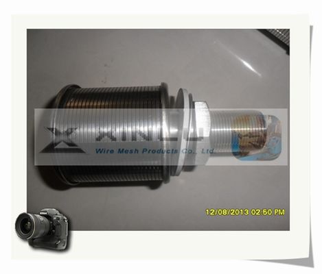 1,5 el alambre de Ton Sand Water Filter Nozzles envolvió la ranura 57m m DN de 0.2m m