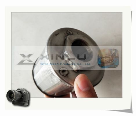El filtro de agua del tamiz del DN 82m m equipa con inyector a Johnson Stainless Steel Double Head