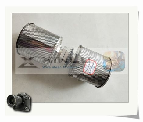 El filtro de agua del tamiz del DN 82m m equipa con inyector a Johnson Stainless Steel Double Head