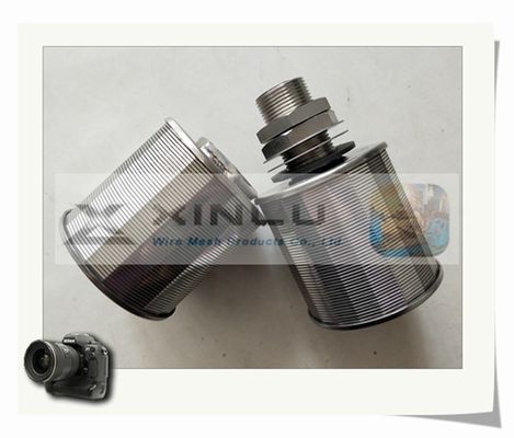 El filtro de agua del tamiz del DN 82m m equipa con inyector a Johnson Stainless Steel Double Head