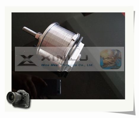 El alambre dual Johnson Screen Nozzle SS316L DN 82m m de la cuña del flujo modificó para requisitos particulares