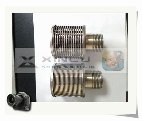 El filtro de agua de acero inoxidable equipa con inyector M24 envuelto roscó a 1 Ton Flow Rate