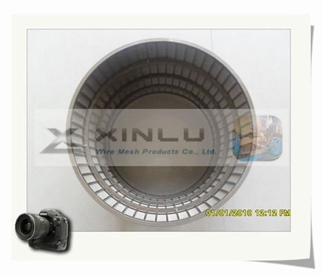 la pantalla de alambre de la ranura V de 0.05m m no instala tubos ninguna longitud de obstrucción del filtro de pantalla de la cuña 6000m m