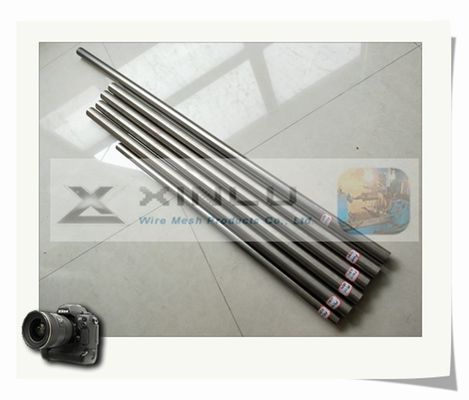 Tubo de acero ranurado continuo del moho anti de Johnson Wedge Wire Screen Pipe