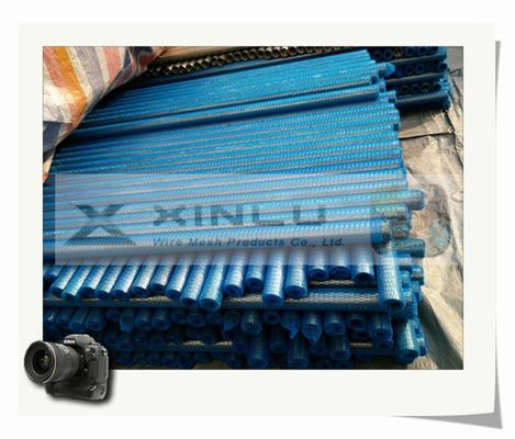Tubo de la pantalla de alambre de la precisión V tubo soldado con autógena de acero inoxidable no magnético de 25 - de 300m m