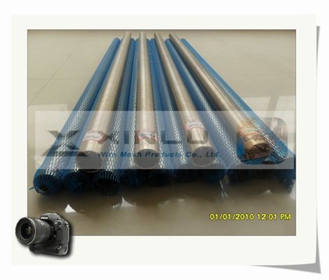Tubo del abrigo del alambre de Mesh Pipe No Sharps LCG AISI 304 del alambre del triángulo