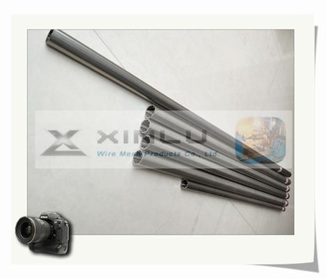 Tubo del abrigo del alambre de Mesh Pipe No Sharps LCG AISI 304 del alambre del triángulo