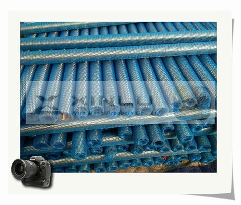 Tubo de acero ranurado continuo del moho anti de Johnson Wedge Wire Screen Pipe